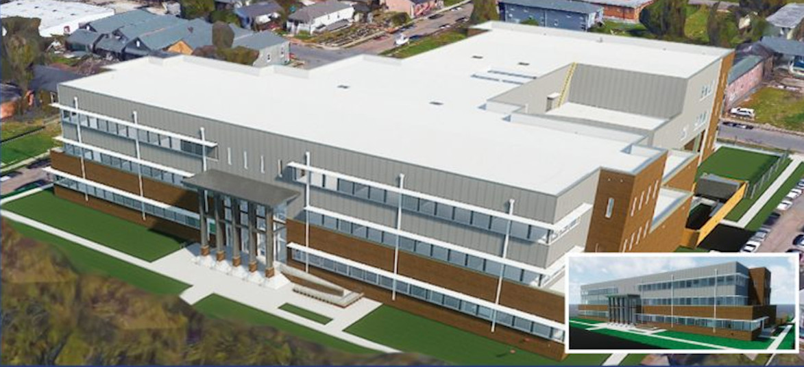VergesRome Architects New Orleans Charter Science and Mathematics High School (Sci High) VergesRome Architects New Orleans Charter Science and Mathematics High School (Sci High)